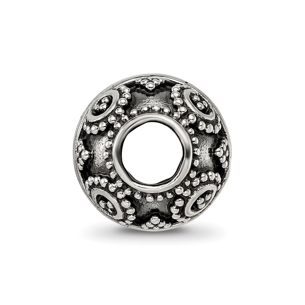 Sterling Silver Reflections Decorative Bali Bead-1