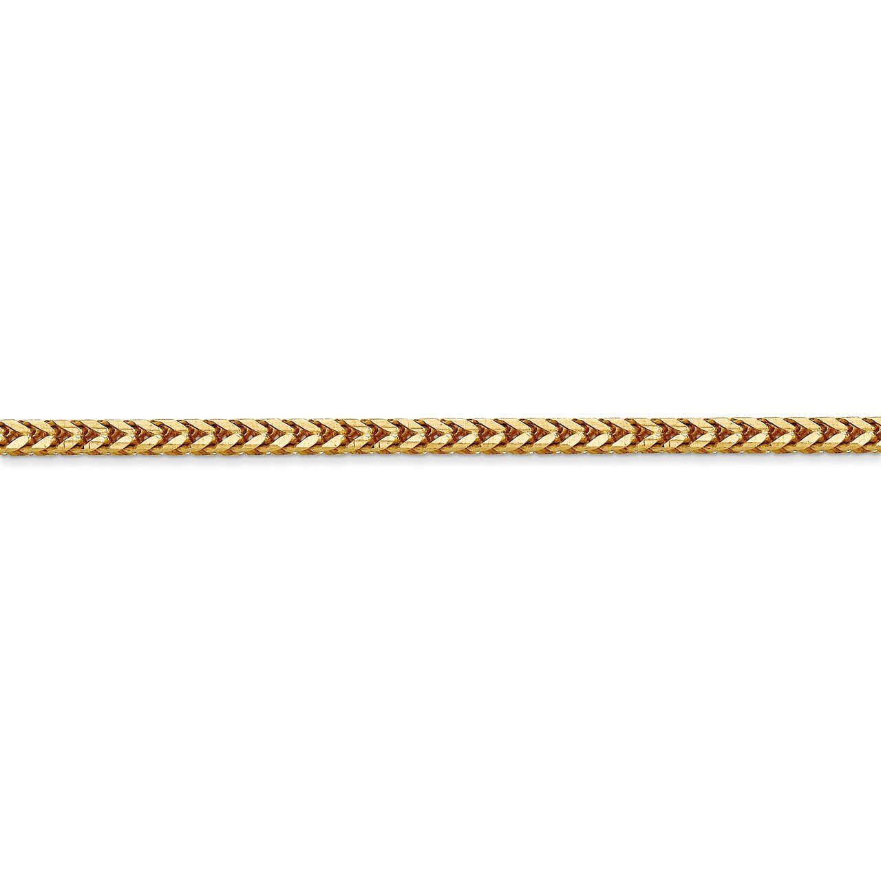 14k 2.5mm Franco Chain-1