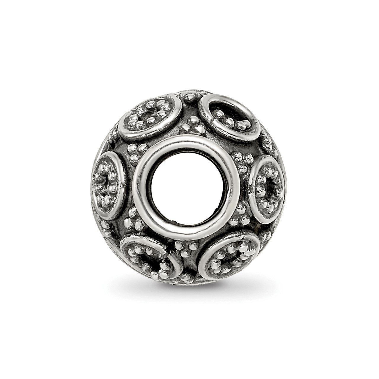 Sterling Silver Reflections Decorative Bali Bead-1