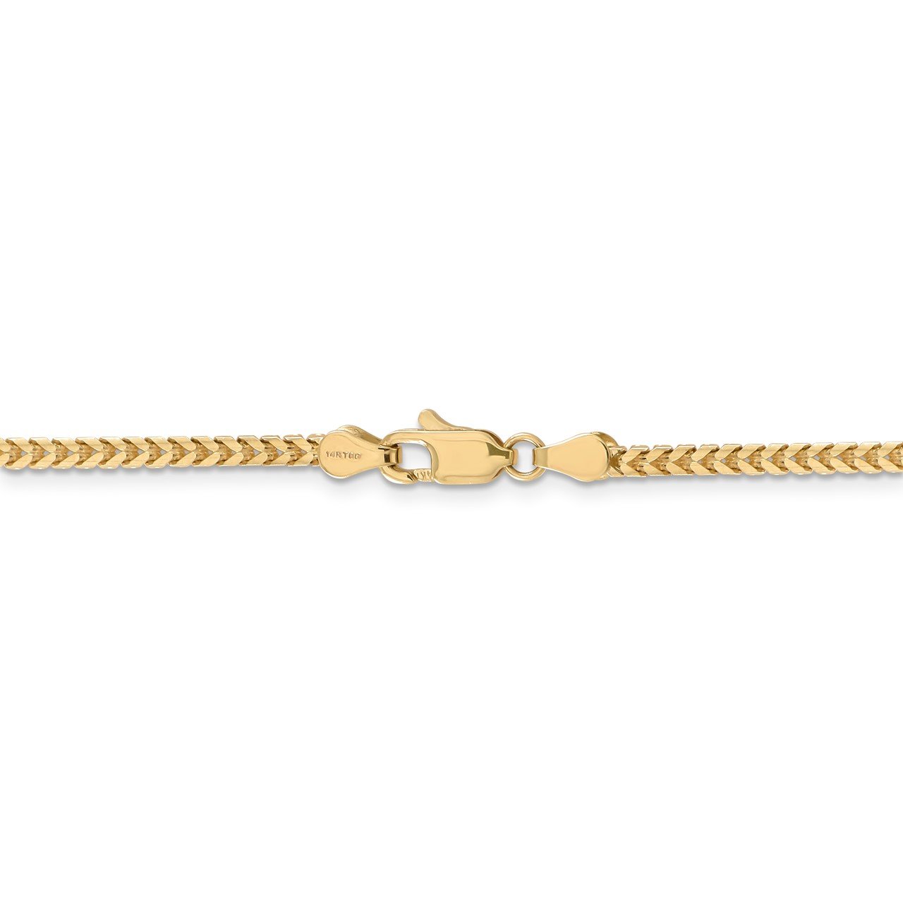 14k 2.5mm Franco Chain-3