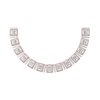 Diamond 10.834 Ct Necklace