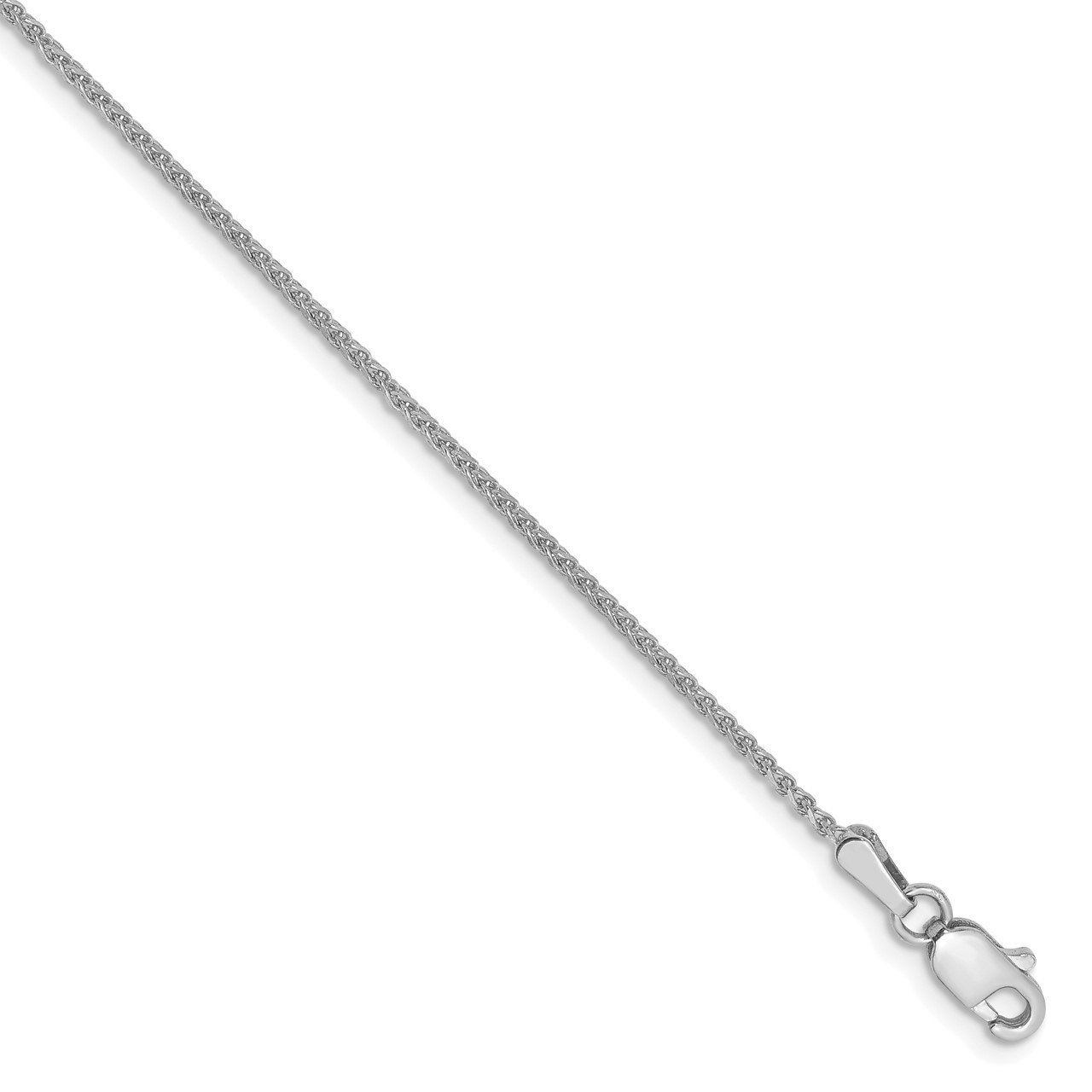 14k WG 1.2mm Solid D/C Spiga Chain