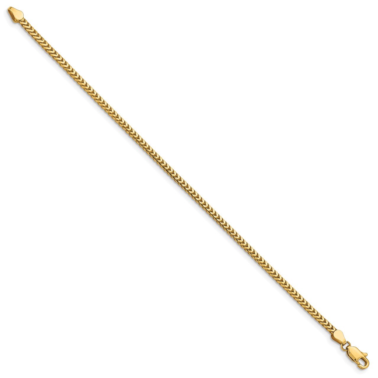 14k 2.5mm Franco Chain-2