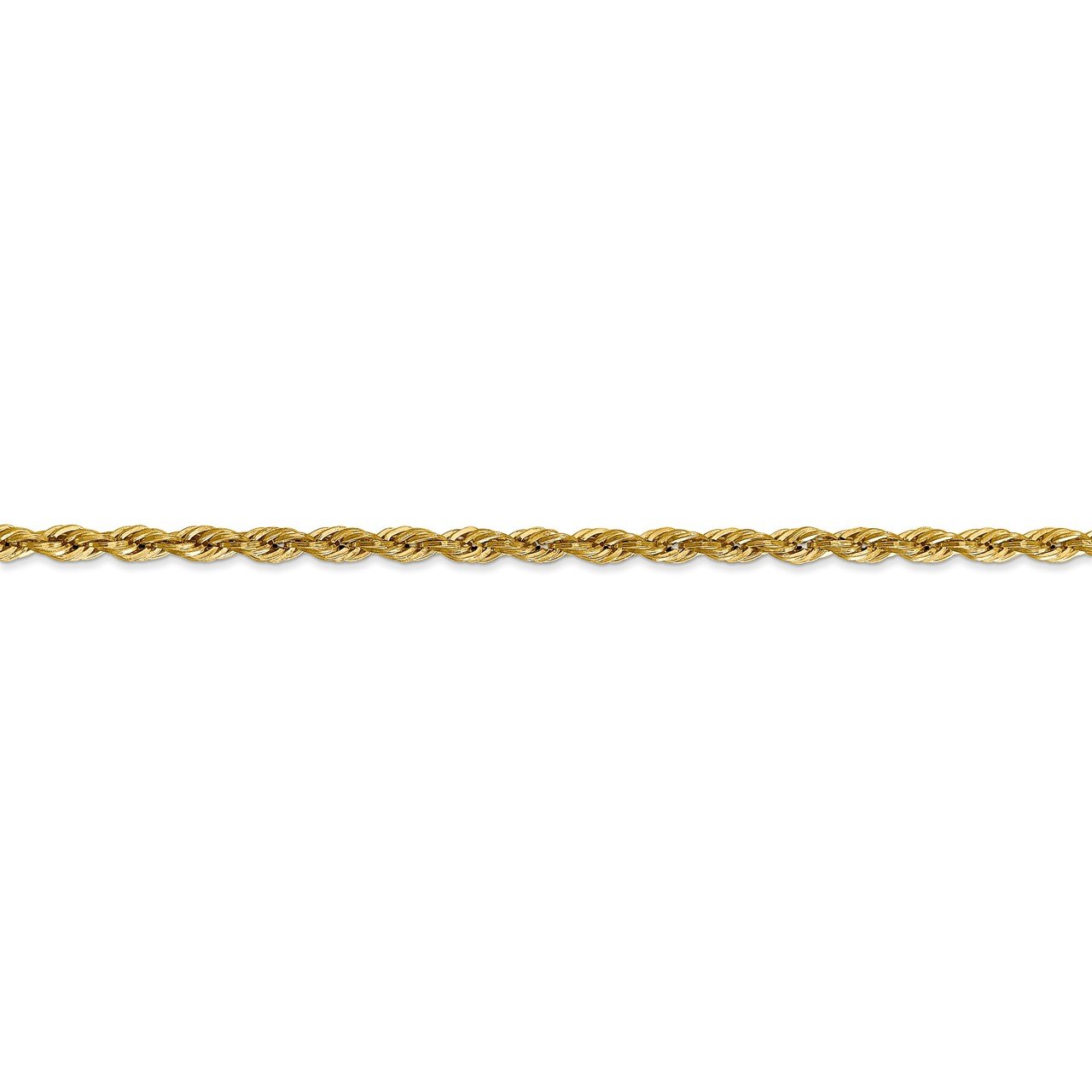 14ky 3.0mm Semi-Solid Rope Chain-2