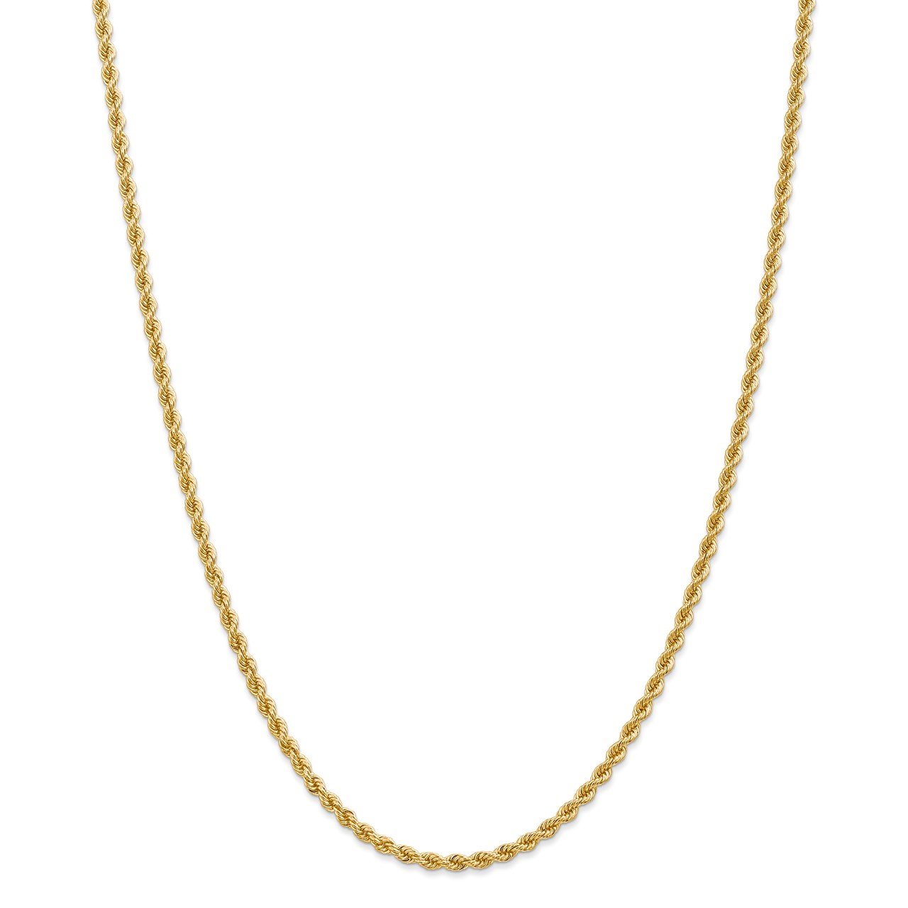Leslie's 14K 2.75mm Solid Regular Rope Chain