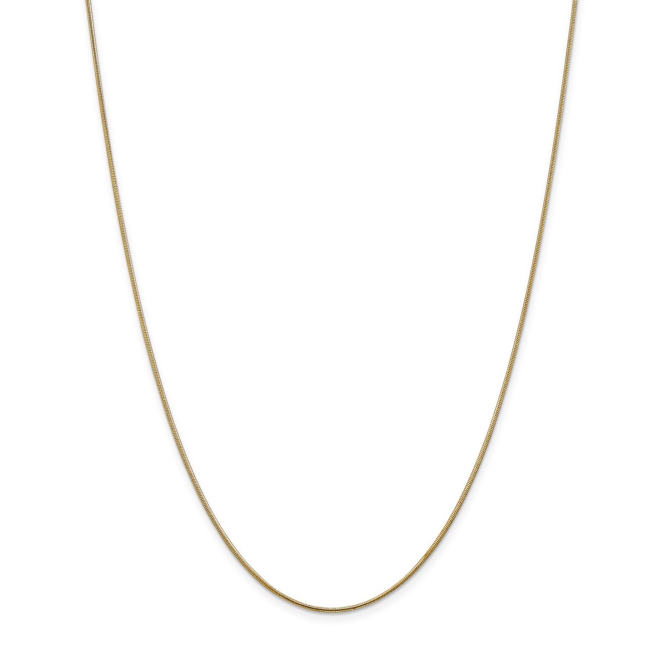 Leslie's 14K 1mm Round Snake Chain