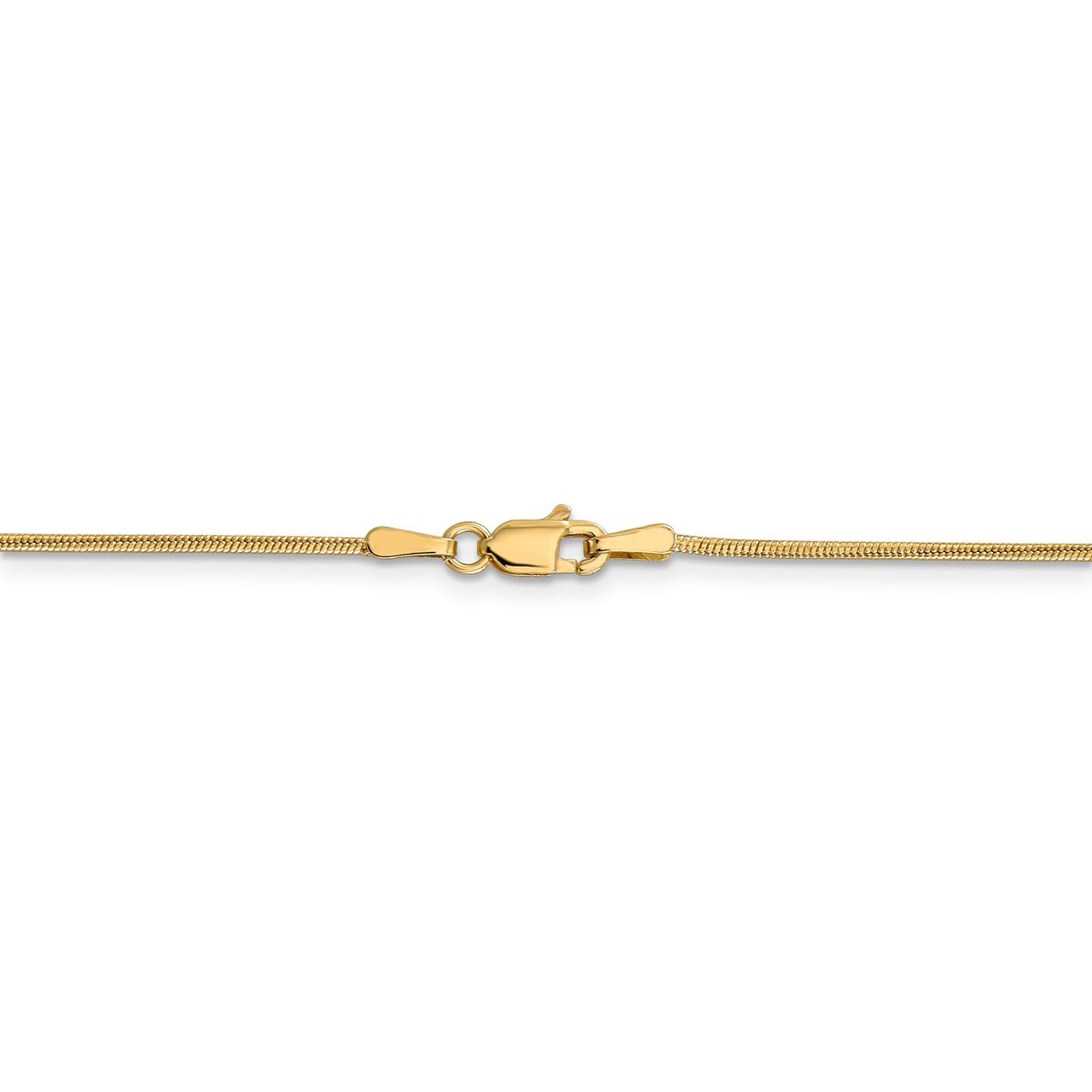 Leslie's 14K 1mm Round Snake Chain-3