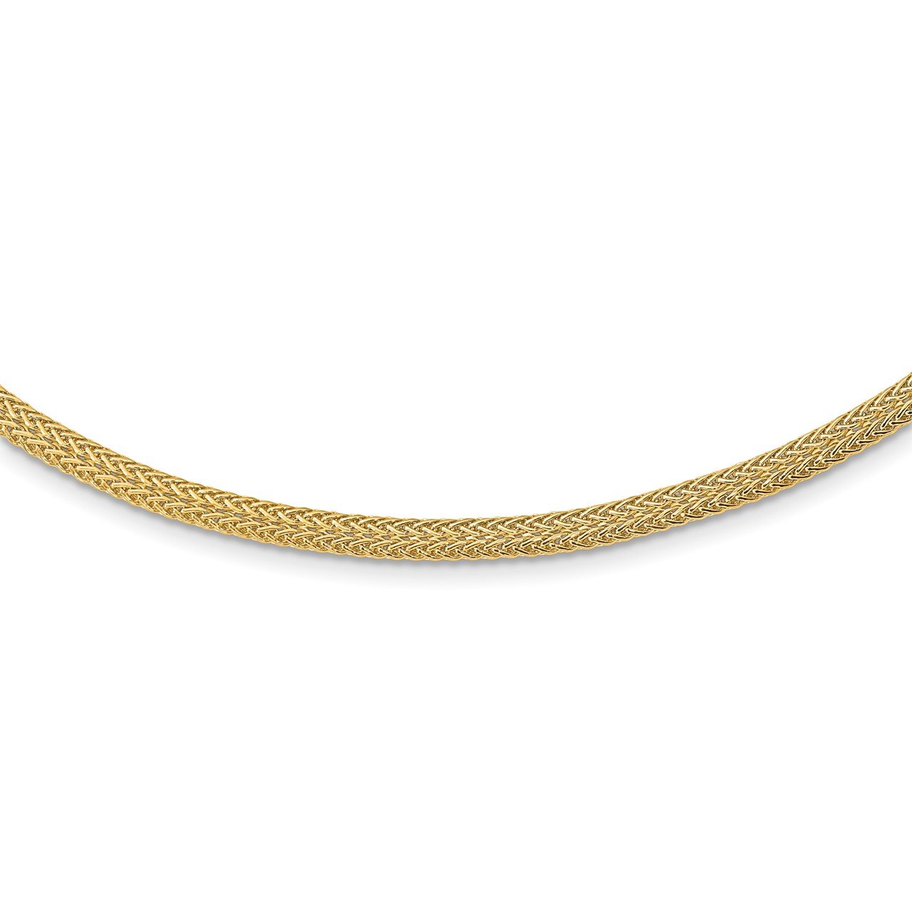 14K Polished Fancy Necklace
