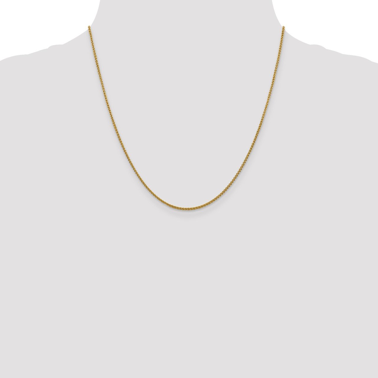 Leslie's 14K 1.5mm Spiga (Wheat) Chain-1
