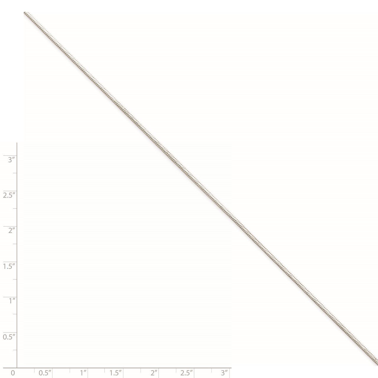 14k WG 1.0mm Octagonal Snake Chain-4