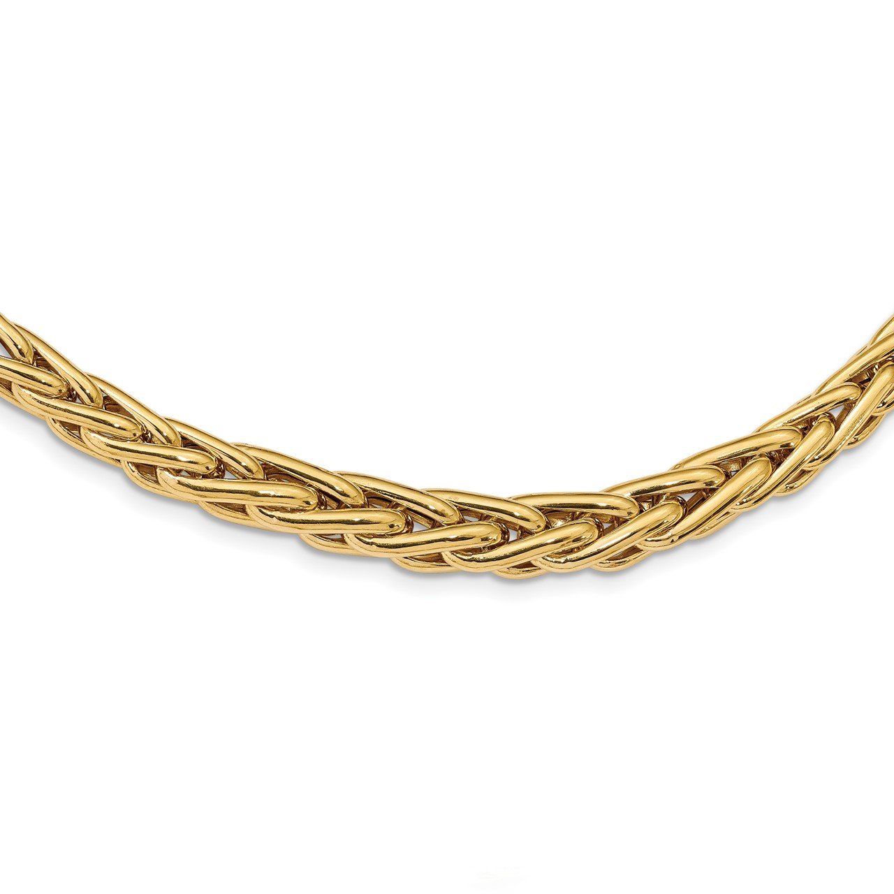 Leslie's 14K Polished Fancy Link Necklace