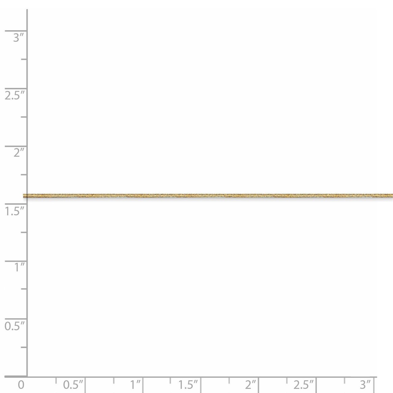 Leslie's 14K .8mm D/C Octagonal Snake Chain-4