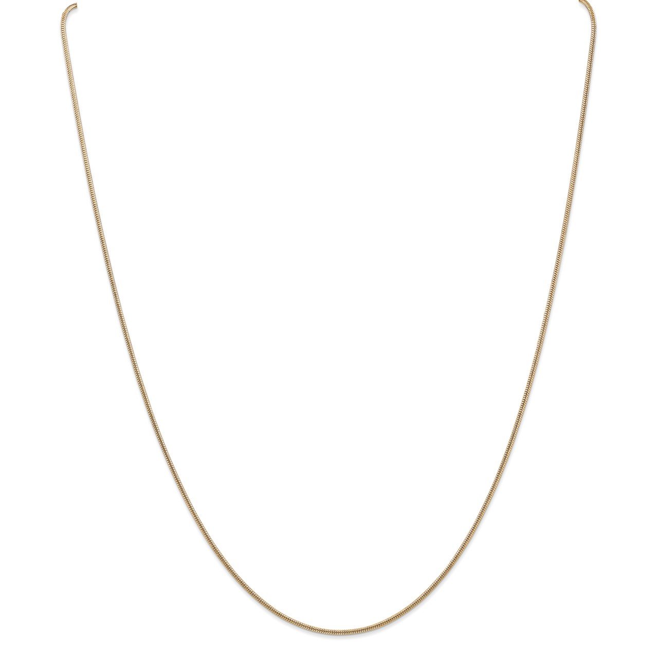 Leslie's 14K 1.3mm Round Snake Chain