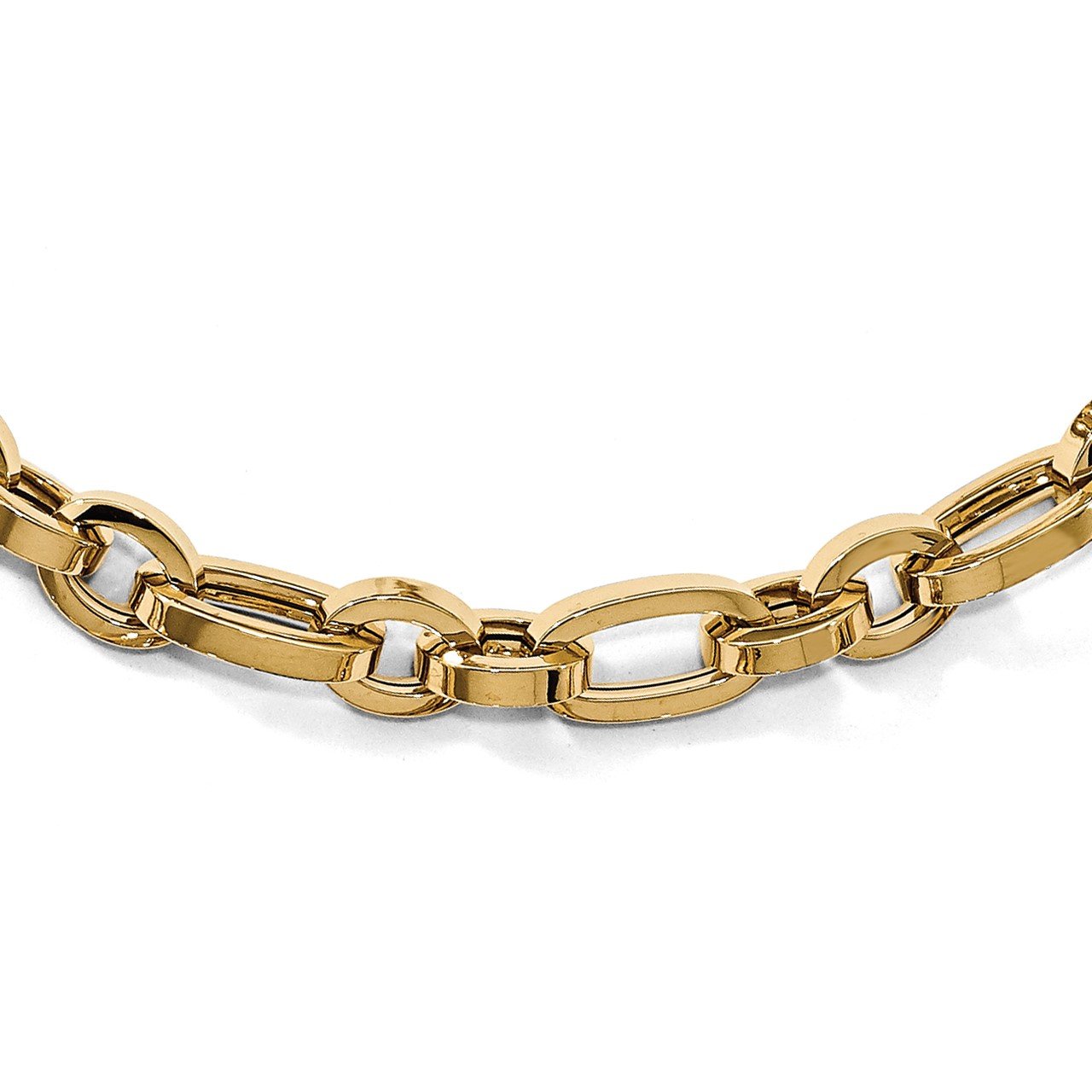 Leslie's 14K Polished Fancy Link Necklace