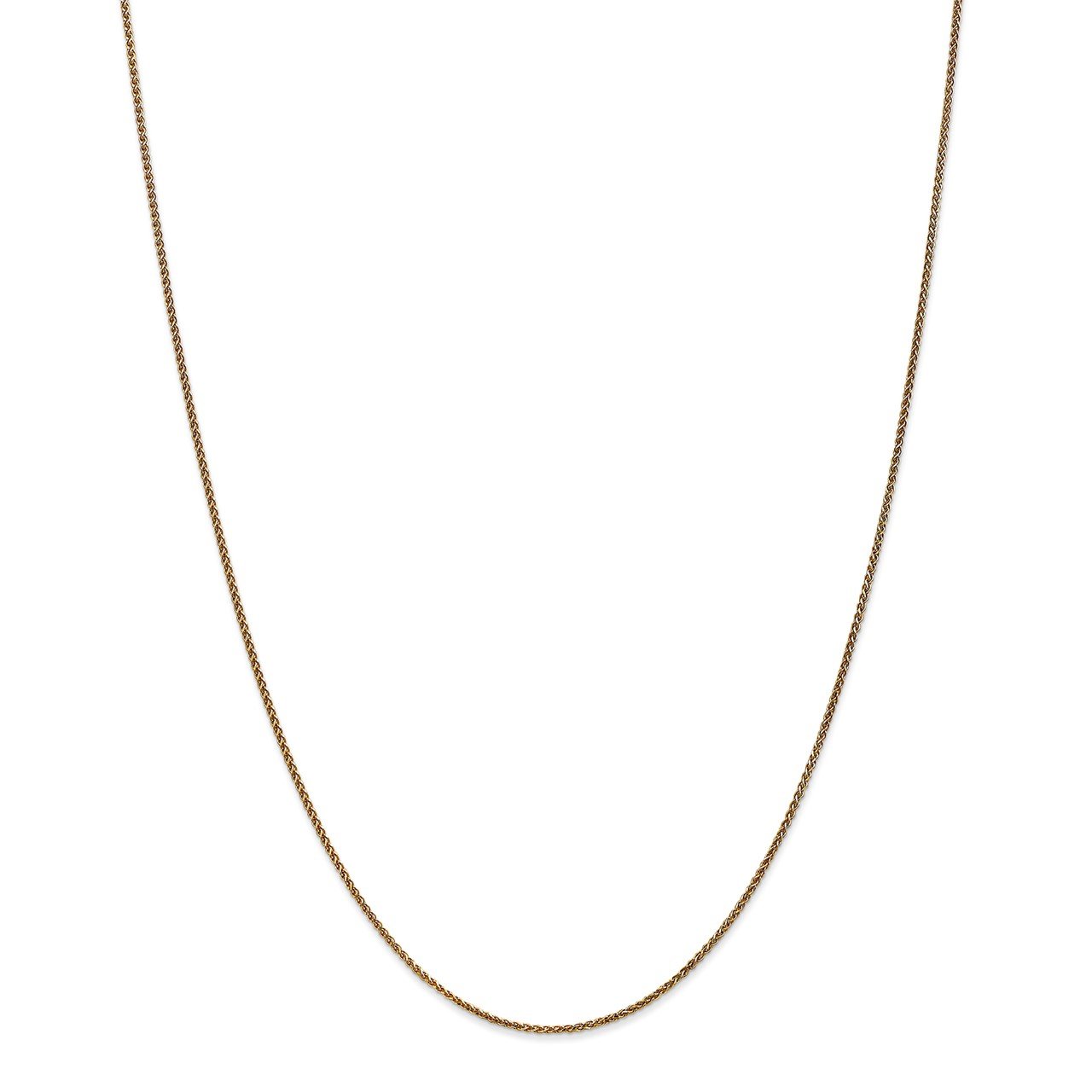 14k 1.2mm D/C Spiga Chain