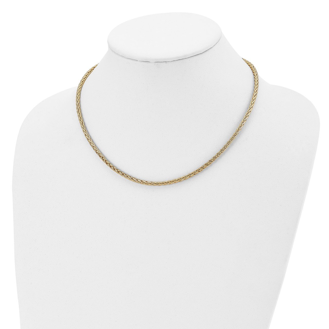 Leslie's 14K Polished Fancy Link Necklace-3