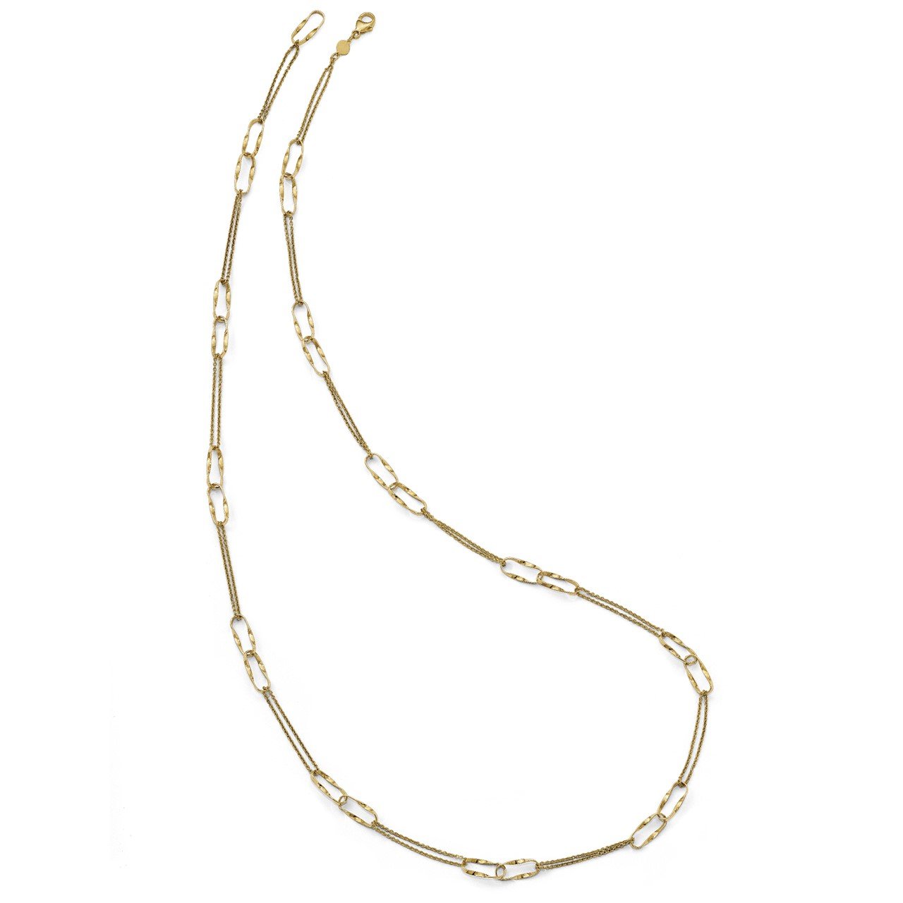 Leslie's 14K Polished Fancy Link Necklace-1