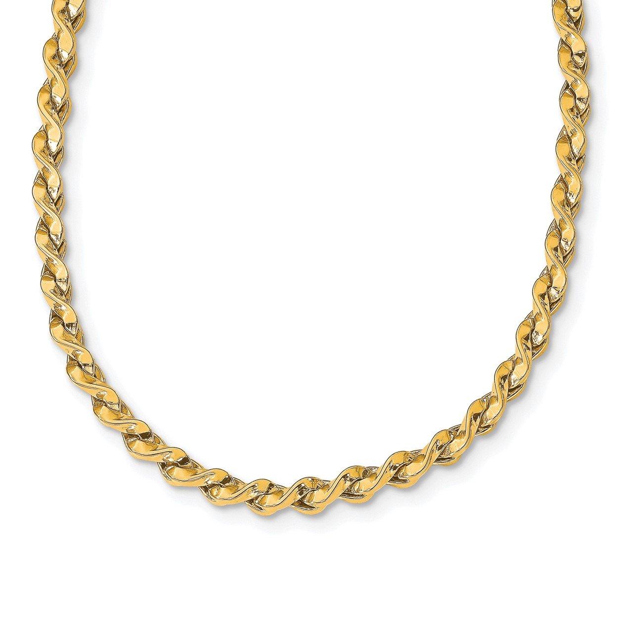 Leslie's 14k Polished Twisted Necklace