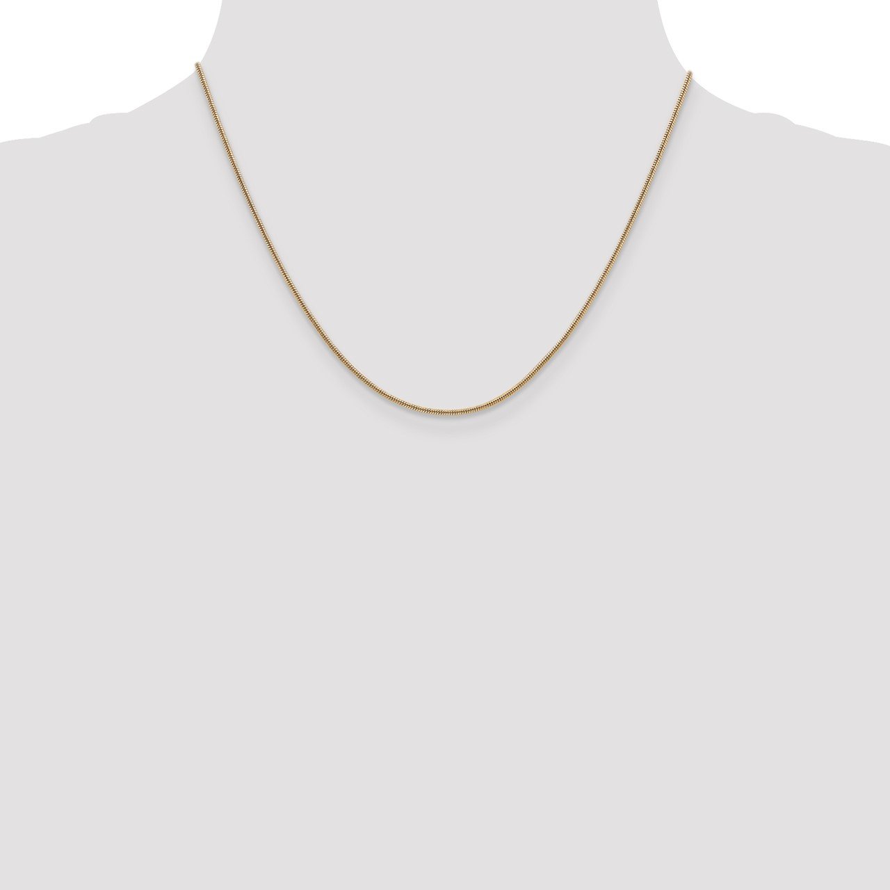 Leslie's 14K 1.3mm Round Snake Chain-1