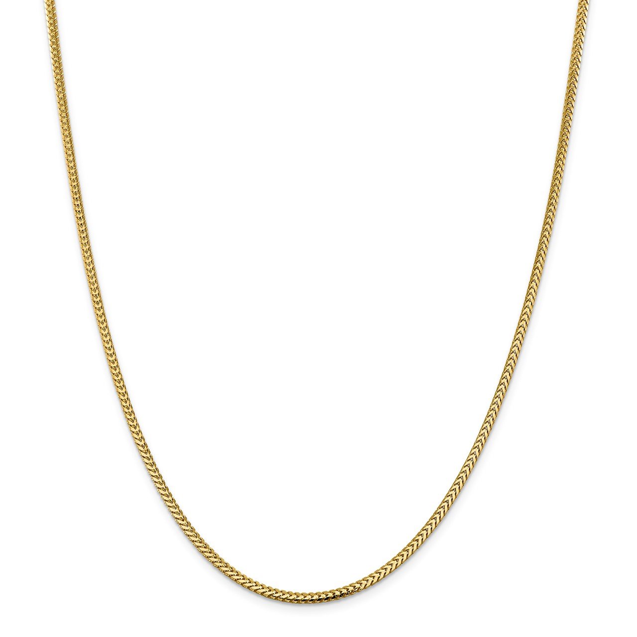 14k 2.3mm Franco Chain