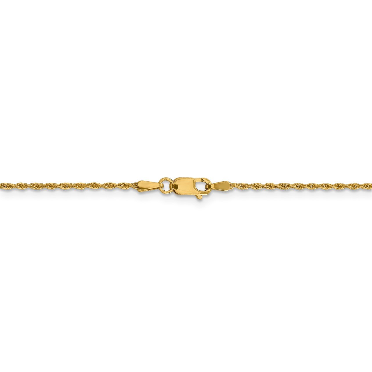 Leslie's 14K 1.3mm Loose Rope Chain-3