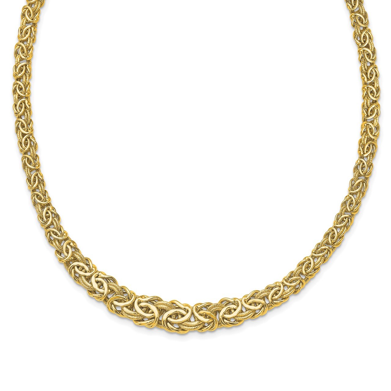 Leslies's 14K Polished Fancy Link Necklace