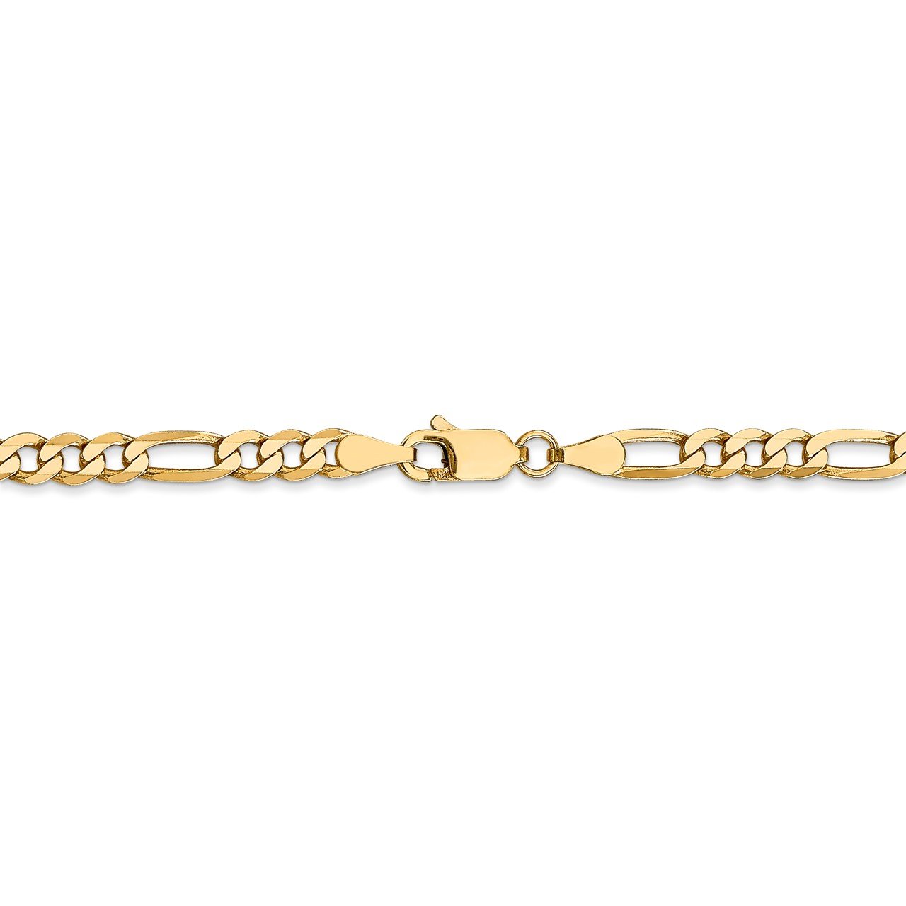 Leslie's 14K 4mm Flat Figaro Chain-3