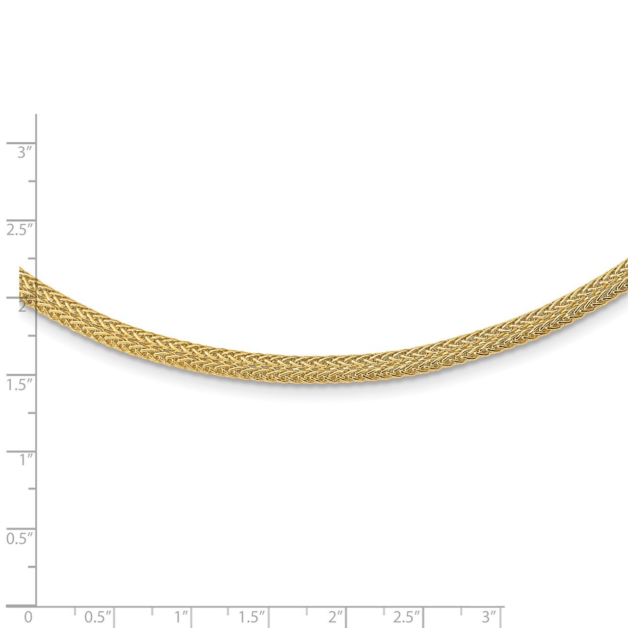 14K Polished Fancy Necklace-2