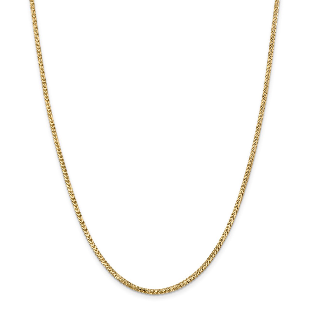 14k 2mm Franco Chain