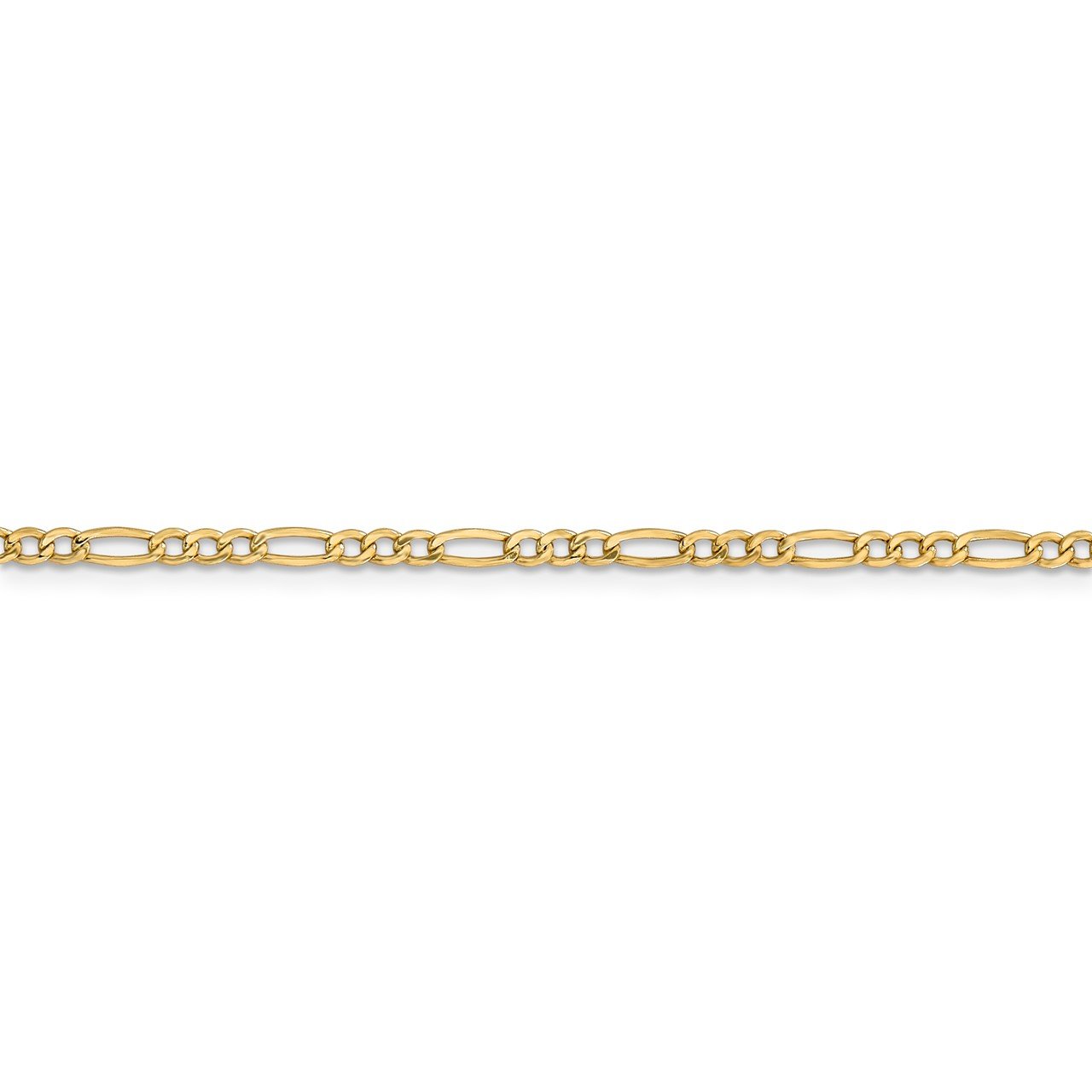 Leslie's 14K 2.5mm Figaro Chain-2