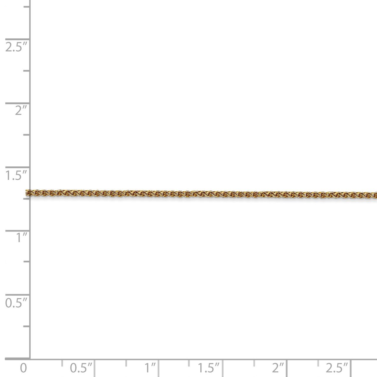 14k 1.2mm D/C Spiga Chain-4
