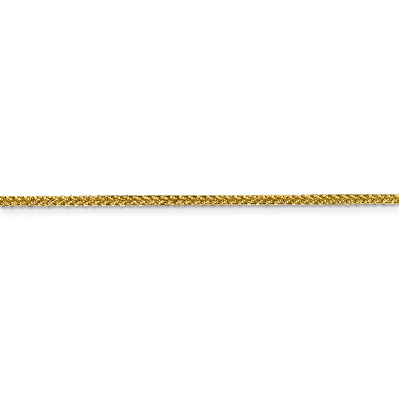 14k 2mm Semi-solid 3-Wire Wheat Chain-2