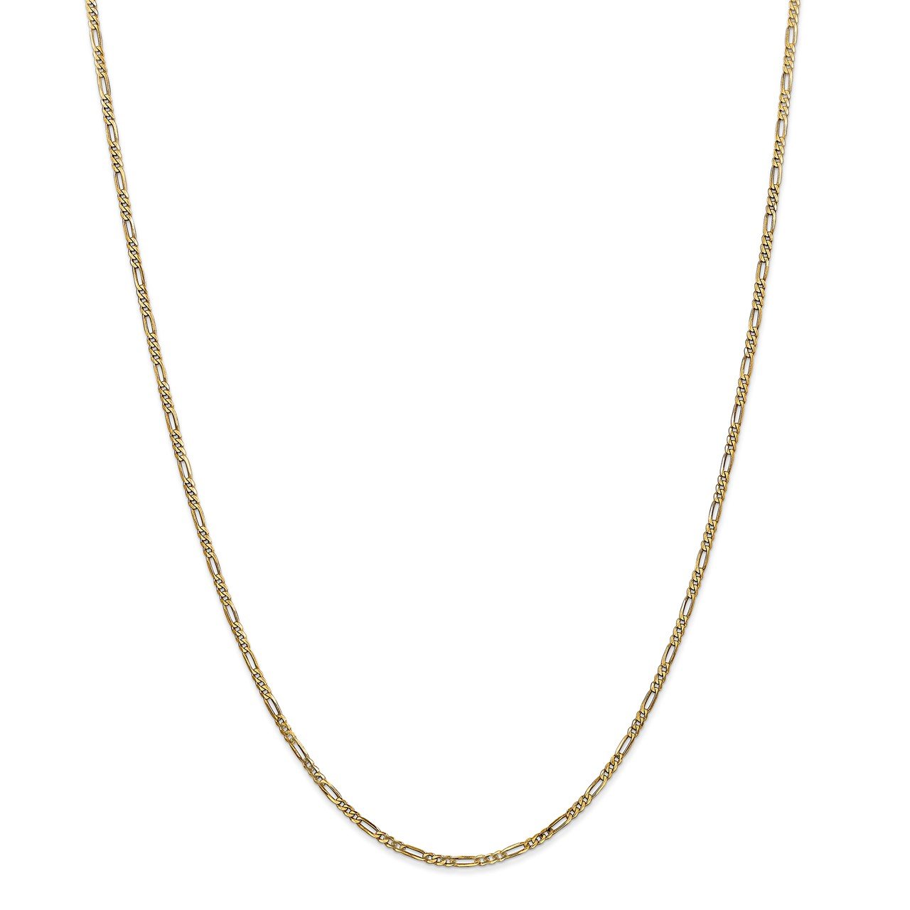Leslie's 14K 1.8mm Flat Figaro Chain