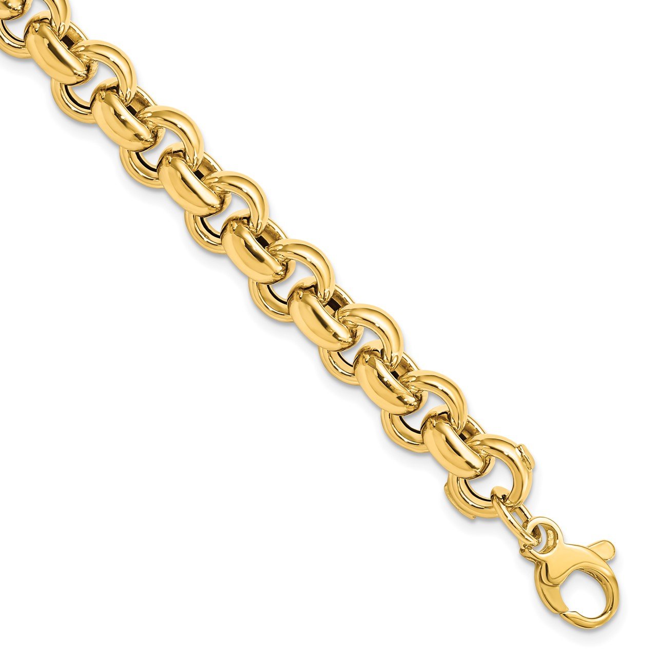 Leslie's 14K Polished Rolo Link Necklace