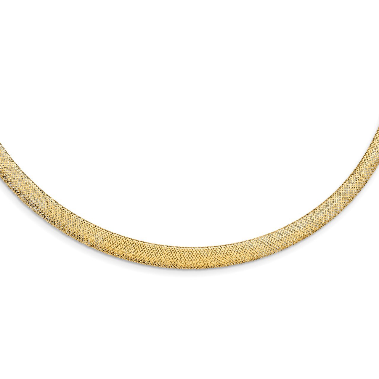 14K Stretch Mesh with 1.5in ext. Necklace