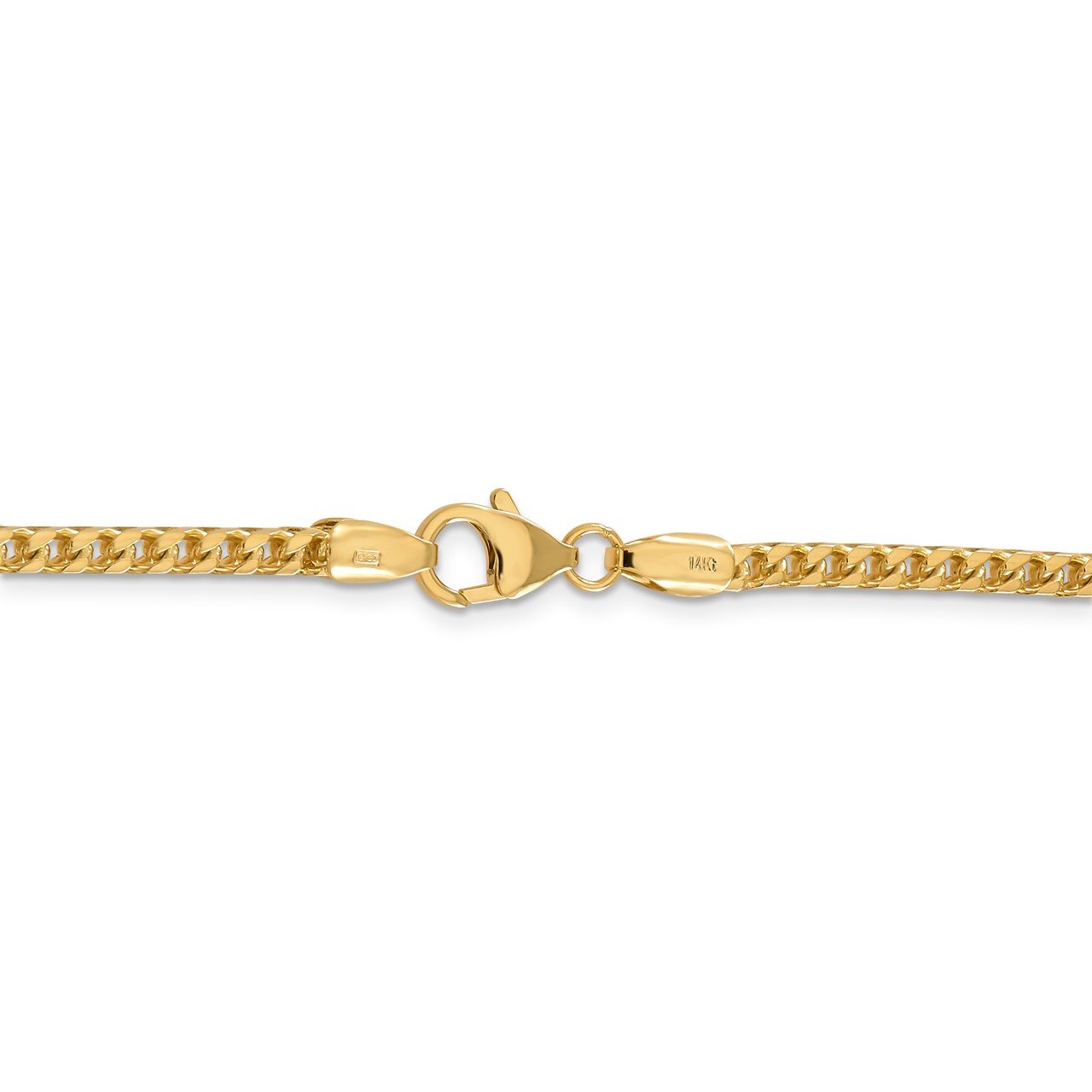 14k 3mm Franco Chain-3