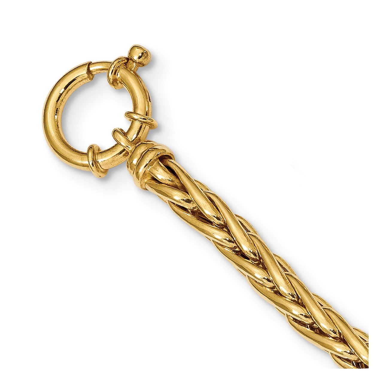 Leslie's 14K Polished Fancy Link Necklace-1