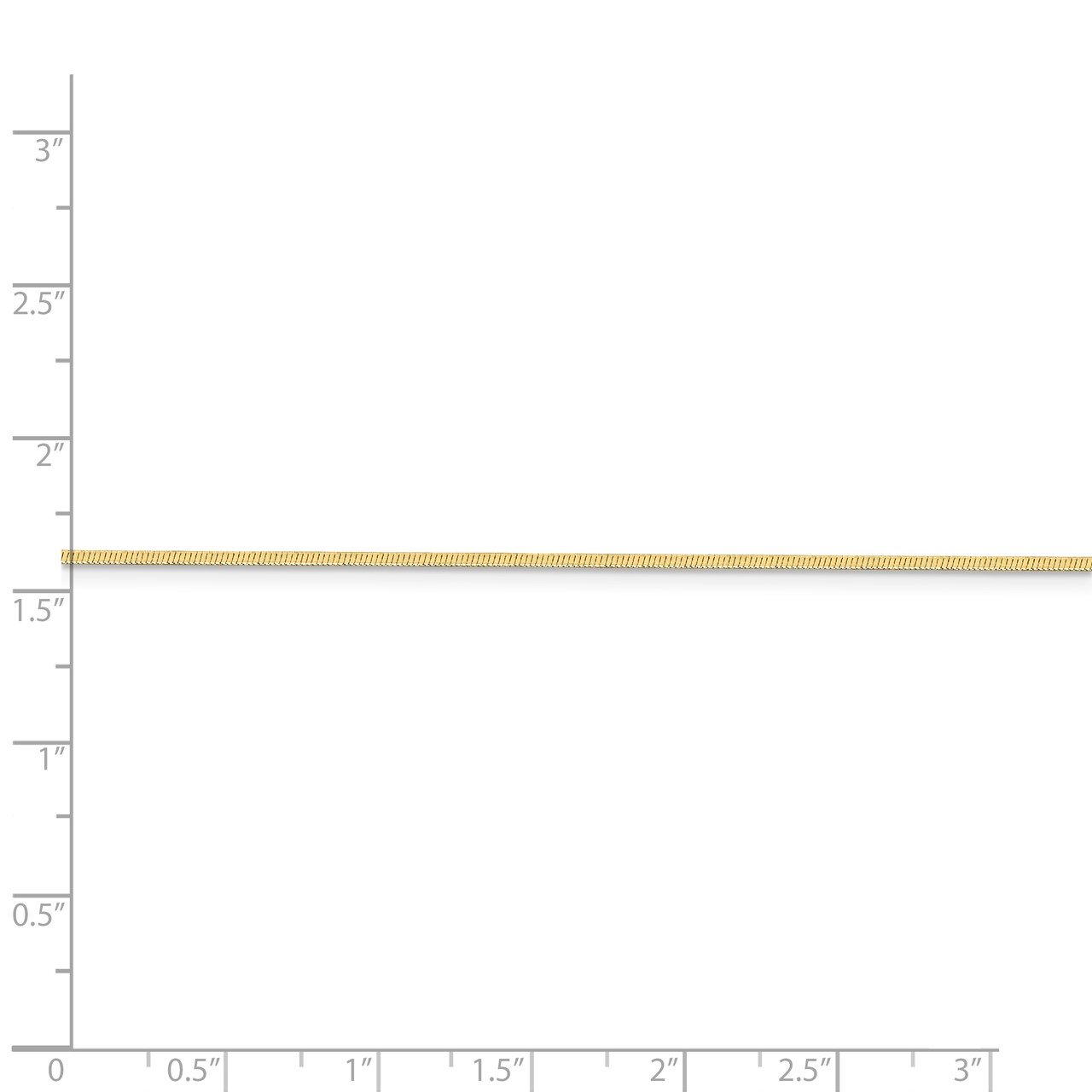 14k 1.4mm Octagonal Snake Chain-4