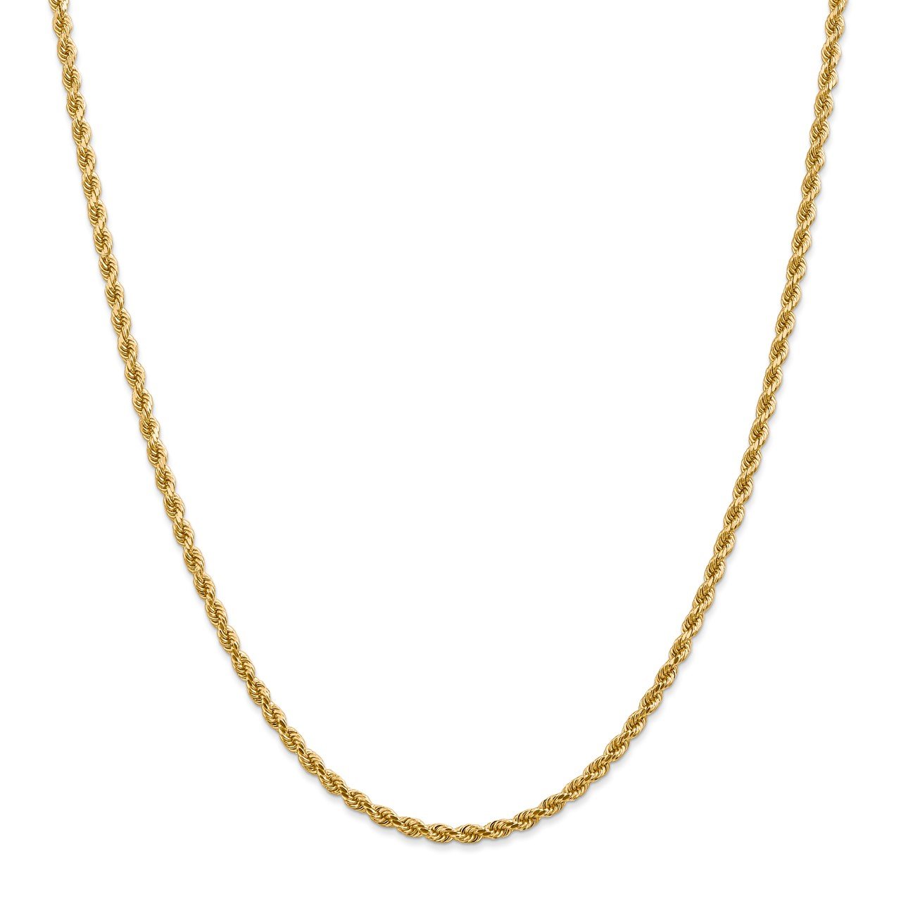 Leslie's 14K 2.75mm Diamond-Cut Rope Chain