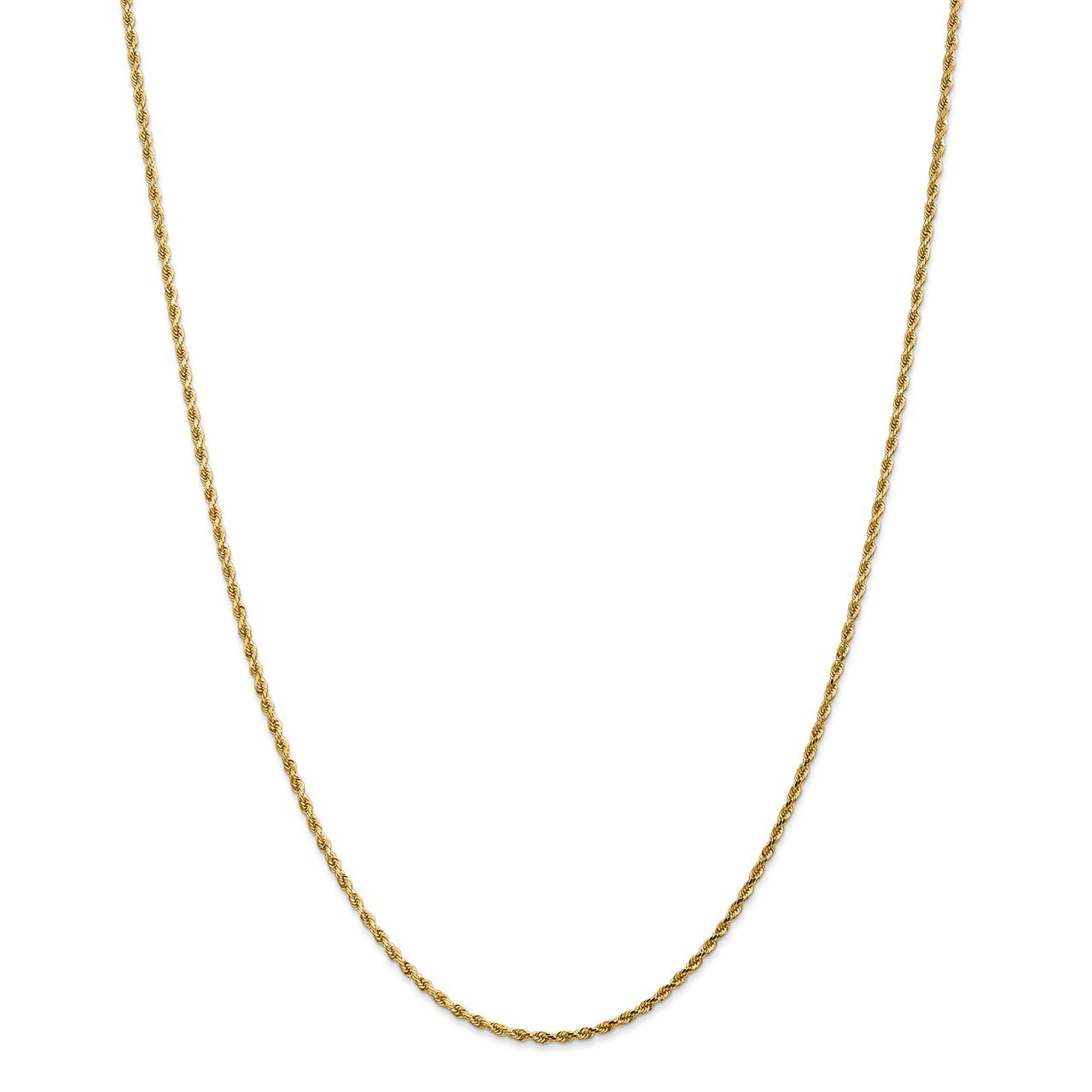 Leslie's 14K 1.75mm Diamond-Cut Rope Chain