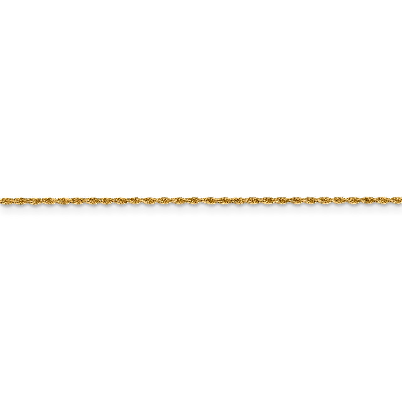 Leslie's 14K 1.3mm Loose Rope Chain-2