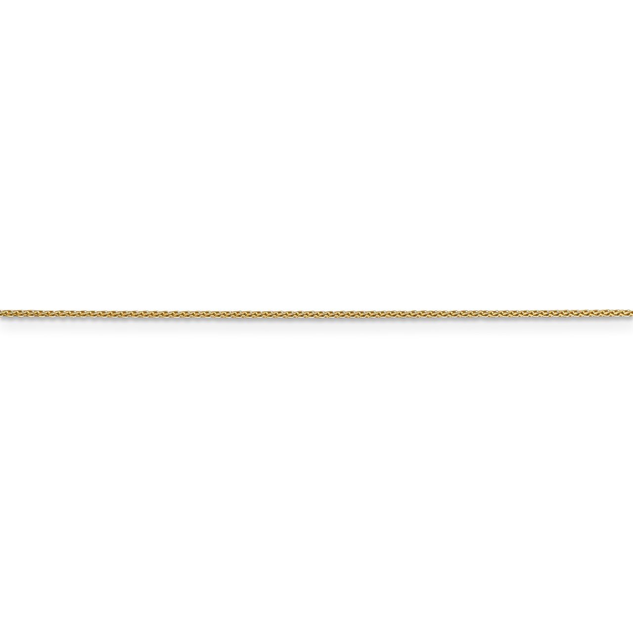 14k .65mm D/C Spiga with Lobster Clasp Chain-2