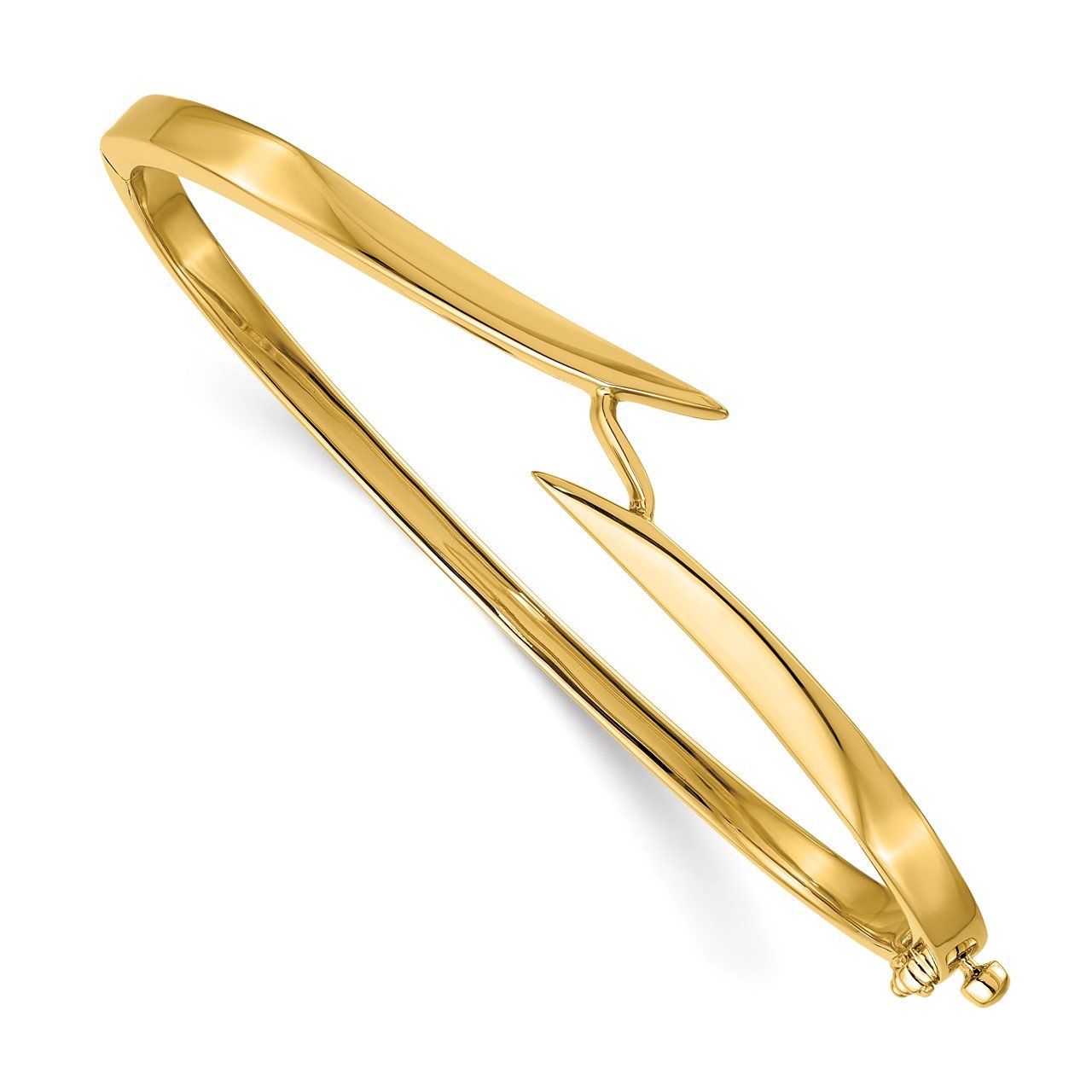 14k Hinged Bangle Bracelet Mounting
