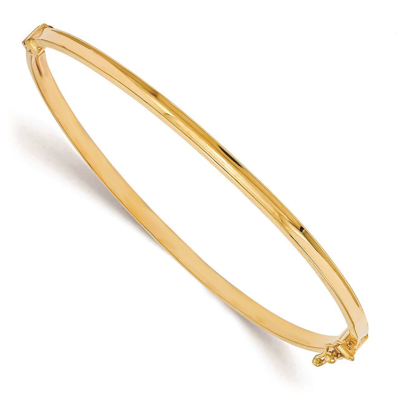 Leslie's 14K Polished Hinged Bangle