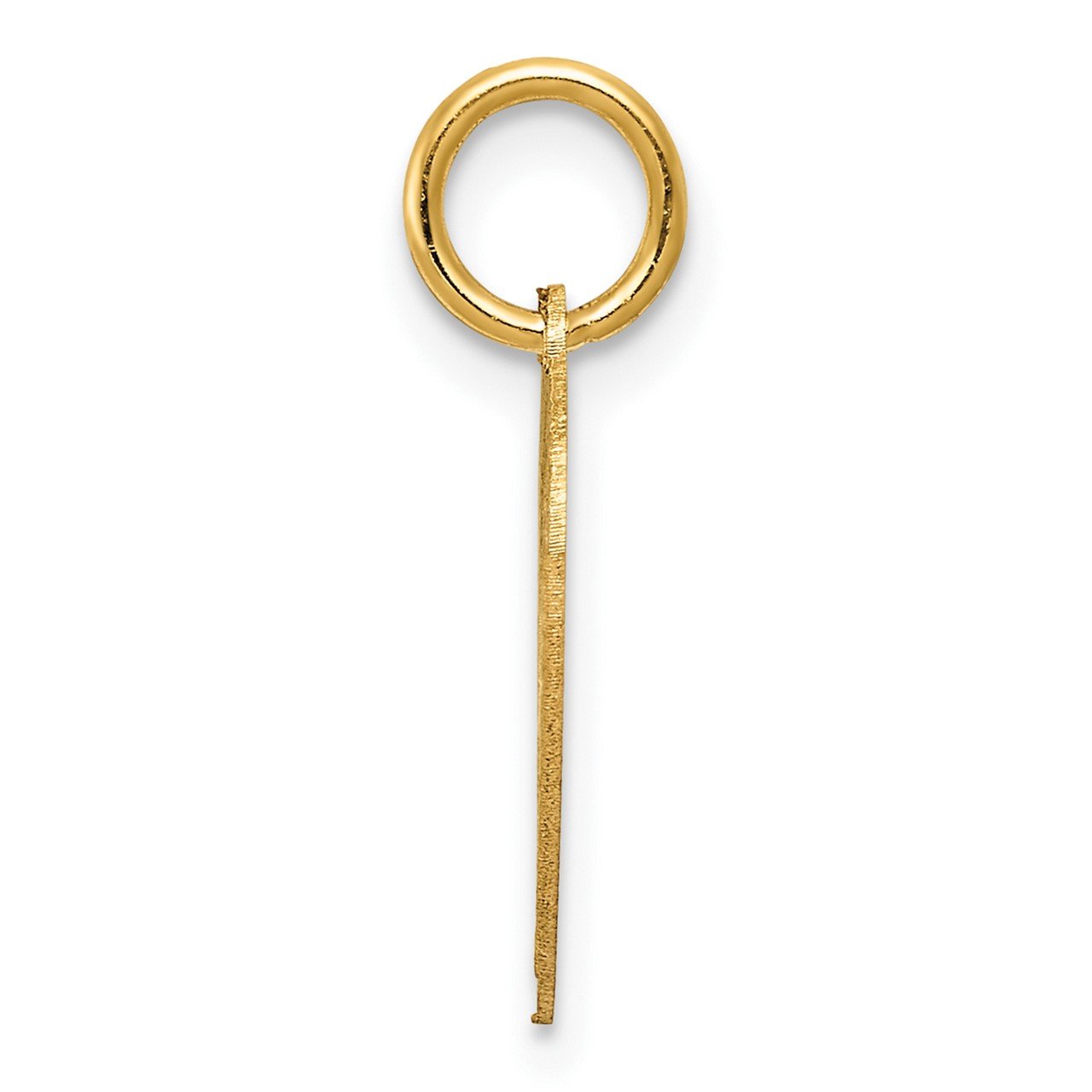 14k #1 GODDAUGHTER Heart Disc Charm-1