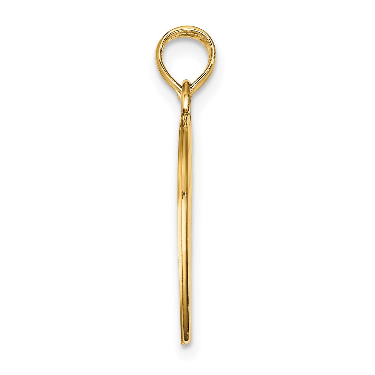 14k BEST FRIENDS Break-a-part Heart Charm-1