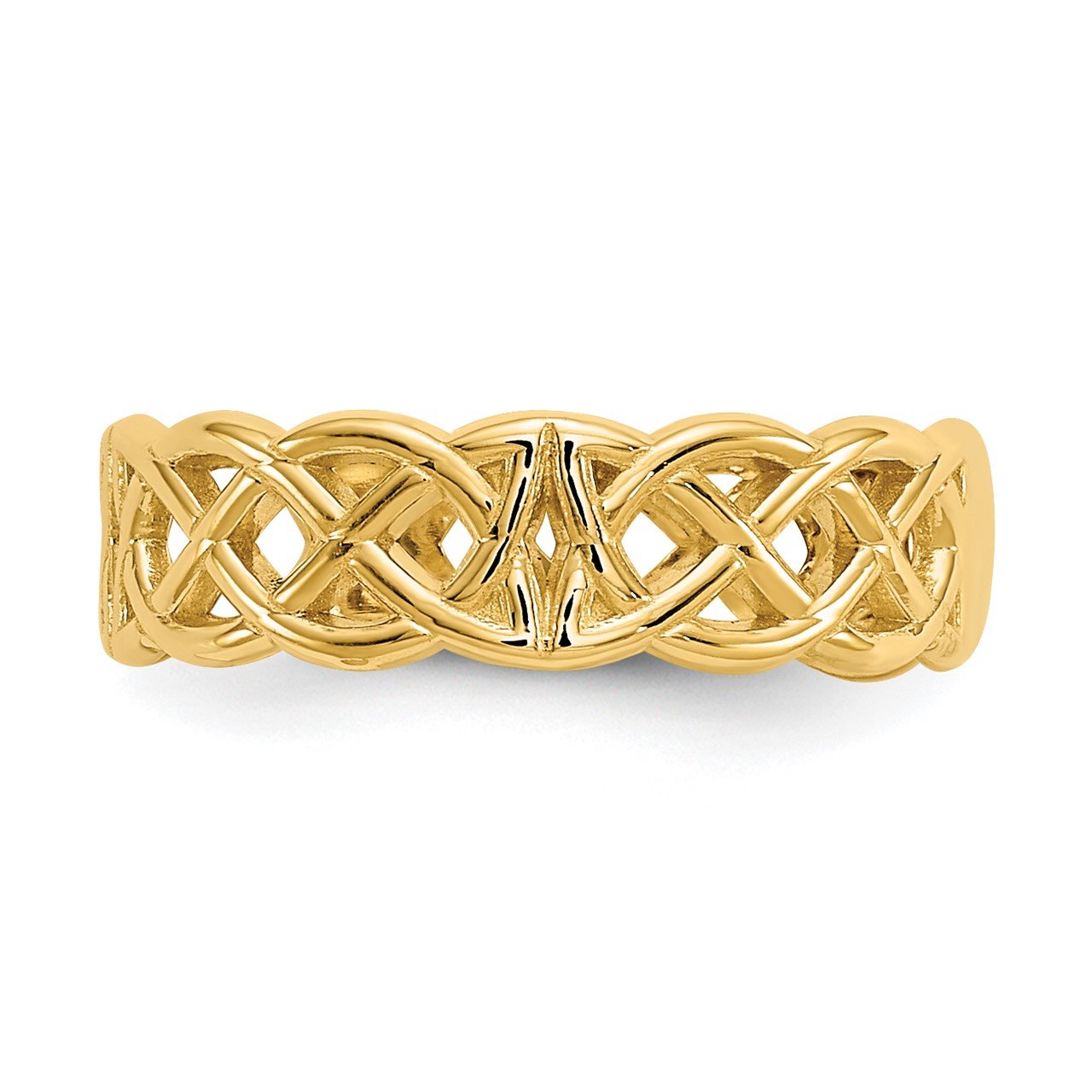 14k Celtic Toe Ring-3