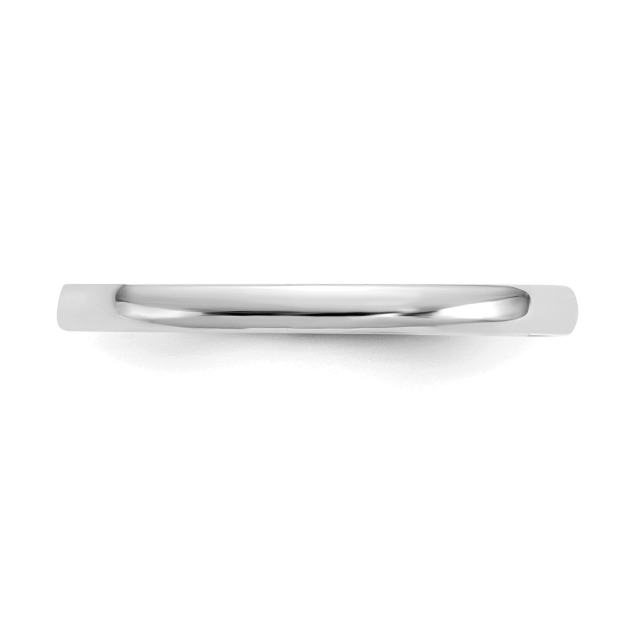 14K White Gold Madi K Polished Ring-2