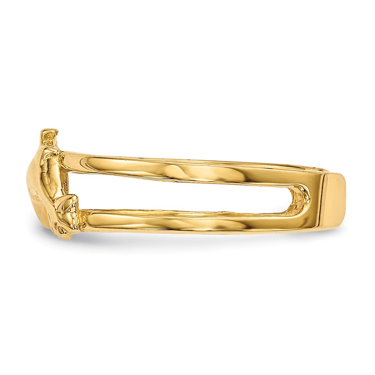 14k Dolphins Toe Ring-1