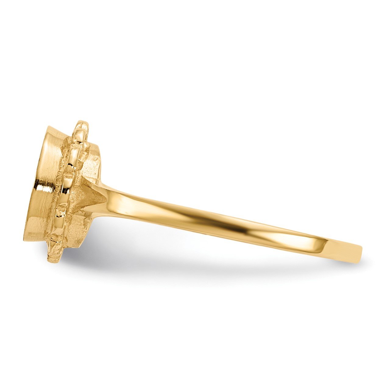 14k 7.0x6.5mm Open Back Signet Ring-2